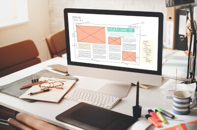 designing the layout of your web pages