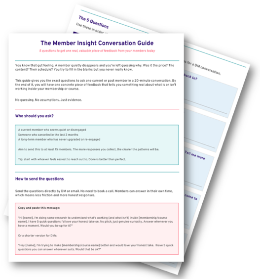 5Qs freebie1 Conversation guide for customer research
